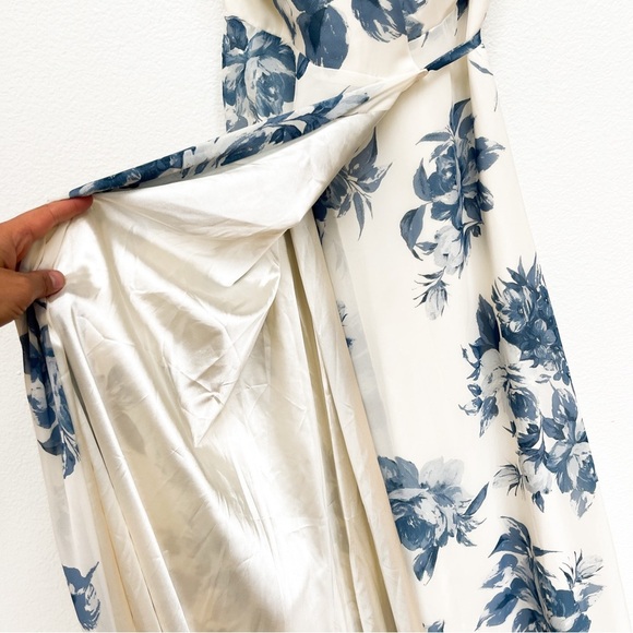 Lulu’s Floral Wrap Maxi Dress Size XS - Picture 8 of 10